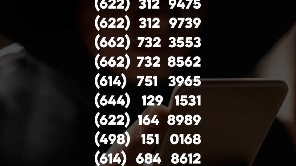 Gobierno de Sonora mantiene acciones para prevenir la extorsión telefónica